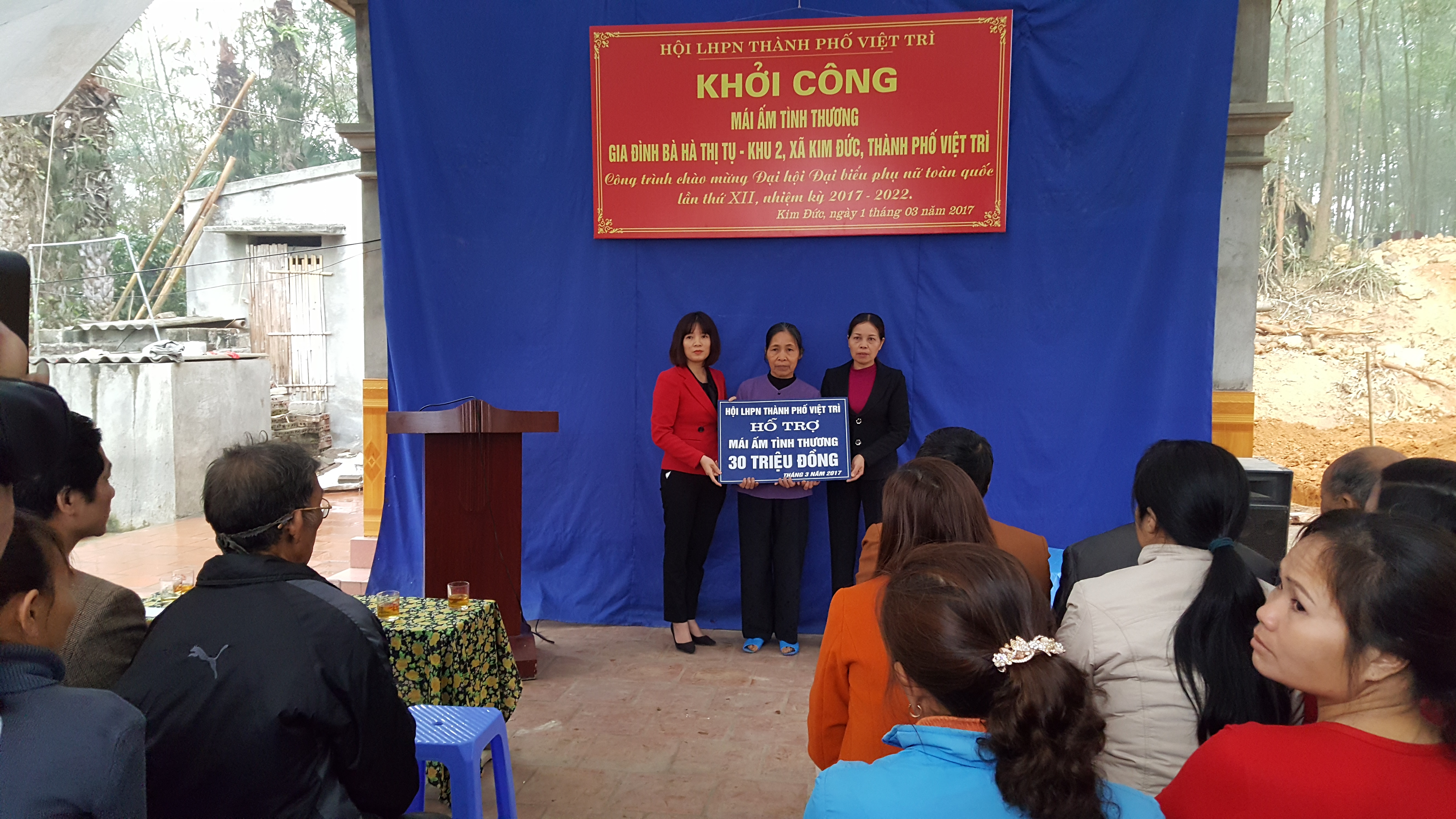 Việt Trì khởi công xây dựng “Mái ấm tình thương” 